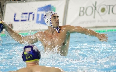 Stefan Vidovic al partit d'anada dels vuitens contra el Tourcoing (18-11) | CNS